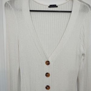 Urban Outfitters White Cardigan